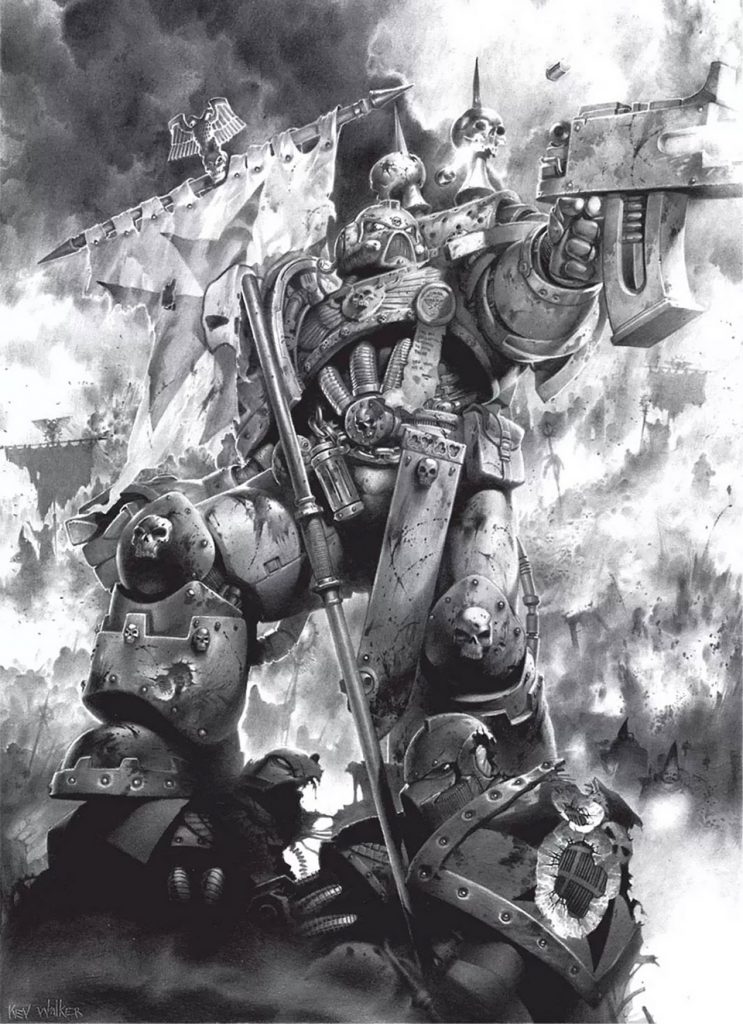 Black Templars Space Marine Warhammer Amazing Art