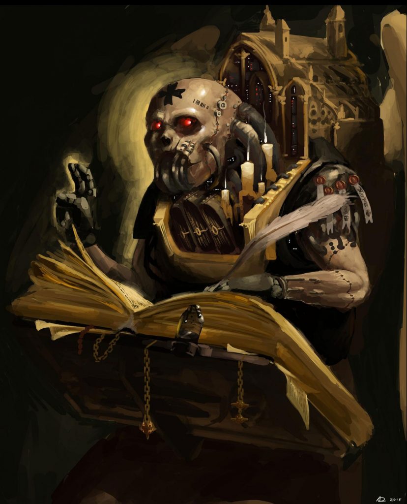 Cenobyte Servitor, Used by the Black Templars