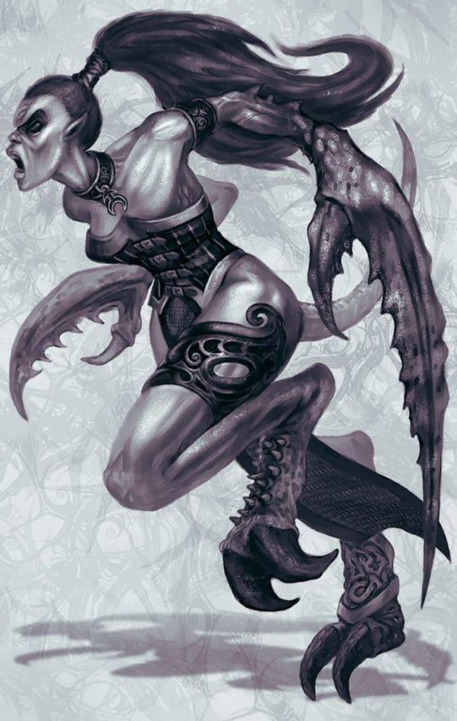 Daemonette of Slaanesh Amazing Warhammer Art