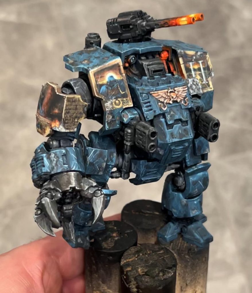 Ultramarine Dreadnought Miniature