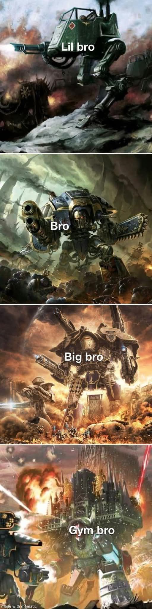 The Bros in Warhammer Universe