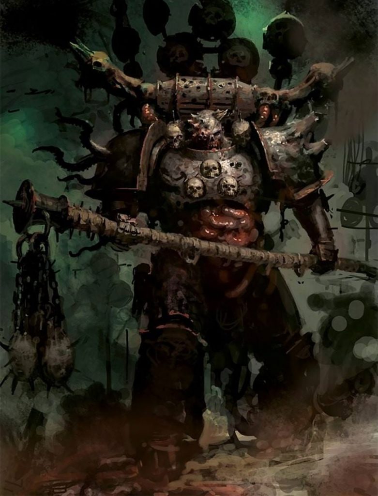 Plague Marine Amazing Warhammer Art