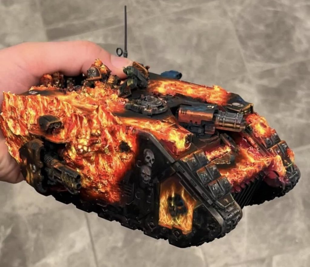 Stormlord Tank Miniature Amazing Paint Job