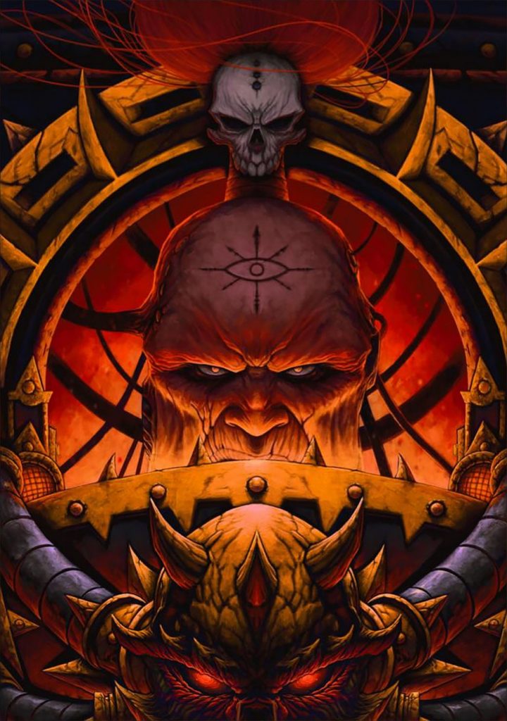 Abaddon the Despoiler Fantastic Warhammer Art