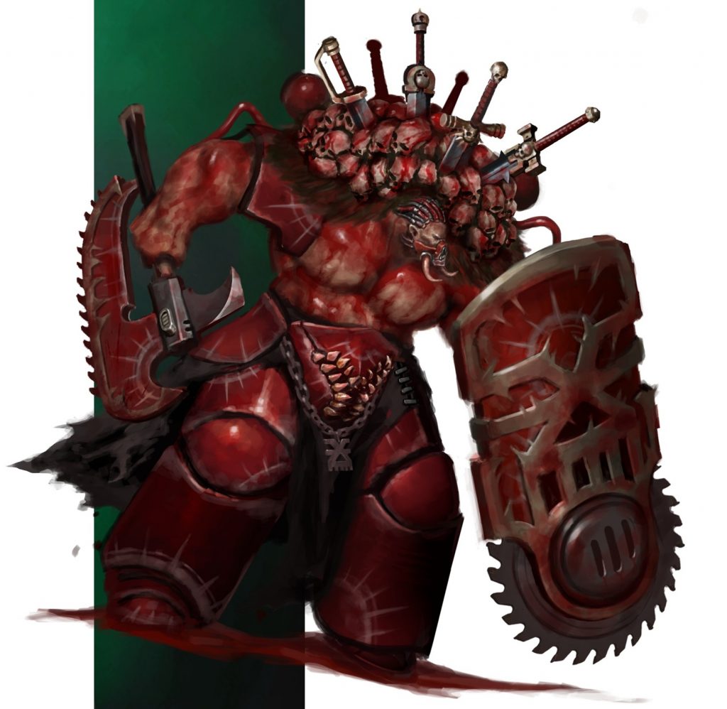 “The Beast of Khorne” Warhammer Art