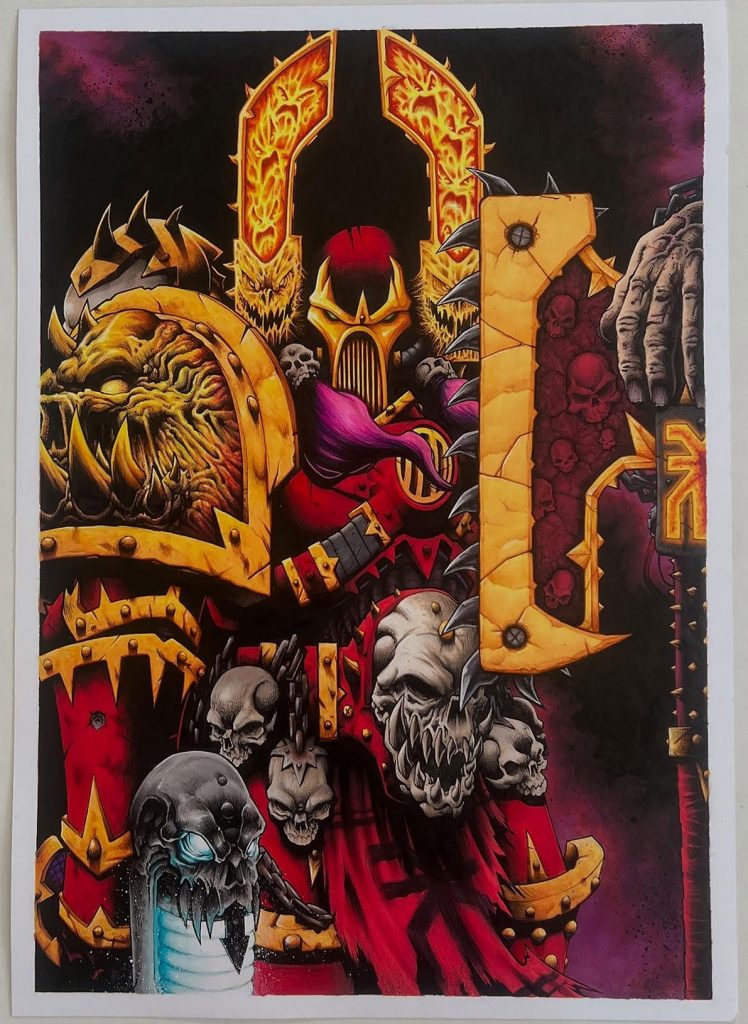 Kharn the Betrayer Fabulous Artwork