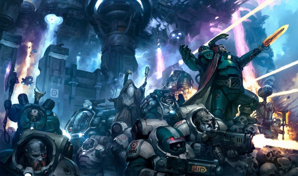 Leagues of Votann Codex Warhammer Art