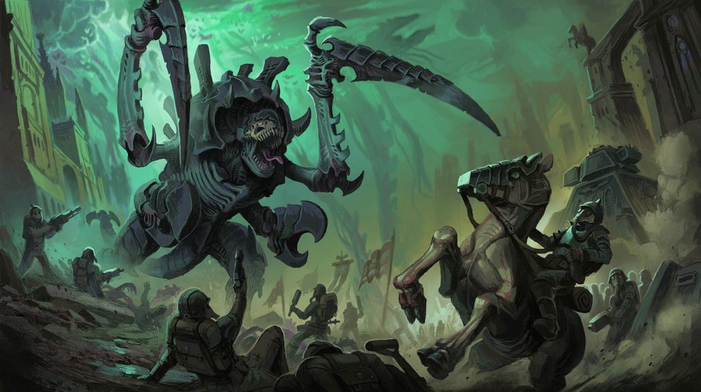 Old One Eye Terrorizing the Death Korps of Krieg