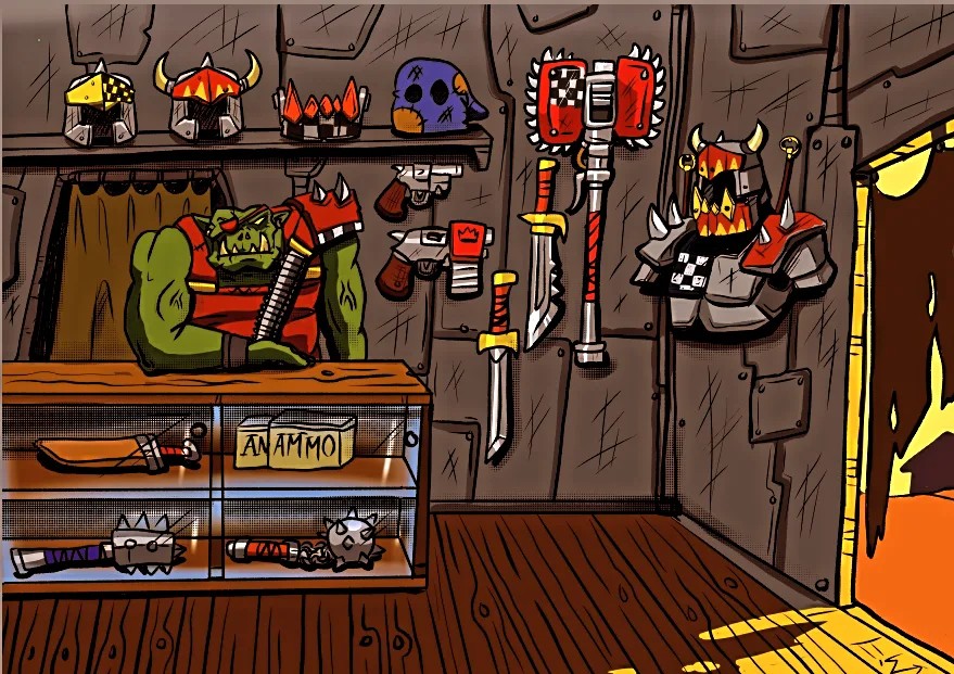 Da Ork shop Artwork
