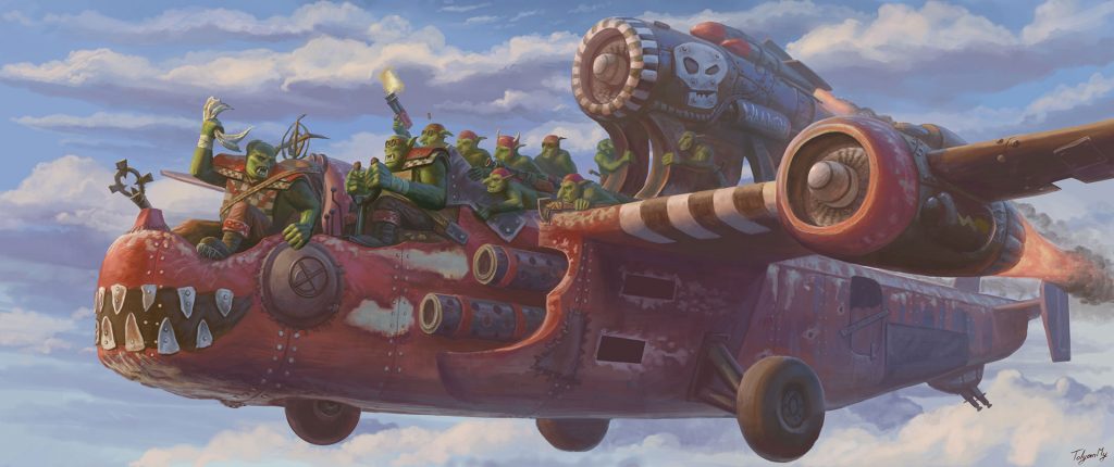 Ork Looted Plane Artwork