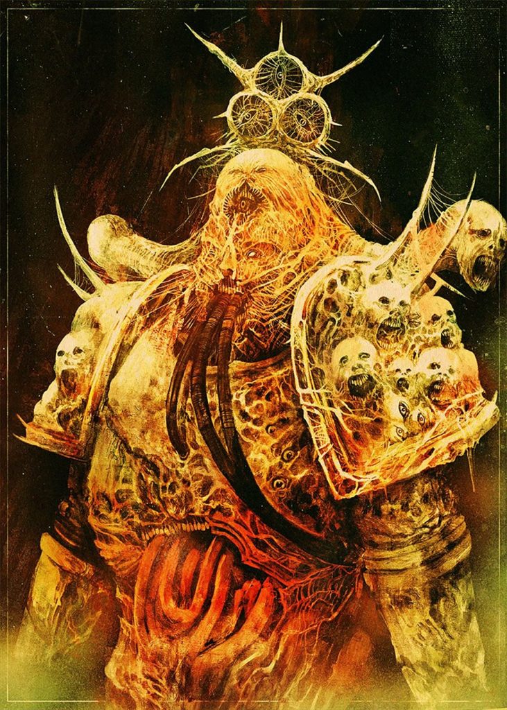 Plague Marine Warhammer Art