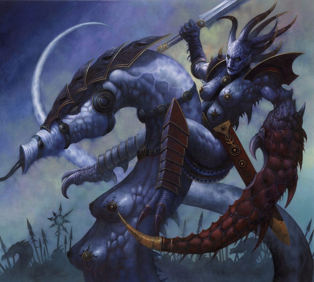 Slaanesh Daemons Artwork