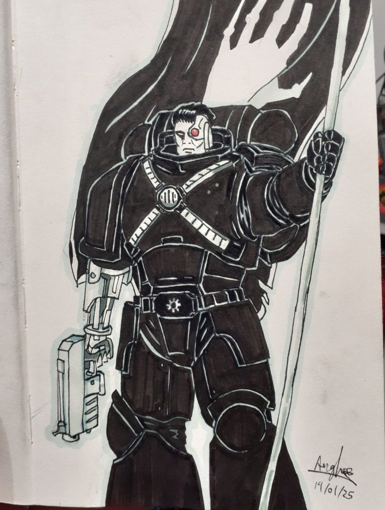 Space Marine Cool Artwork