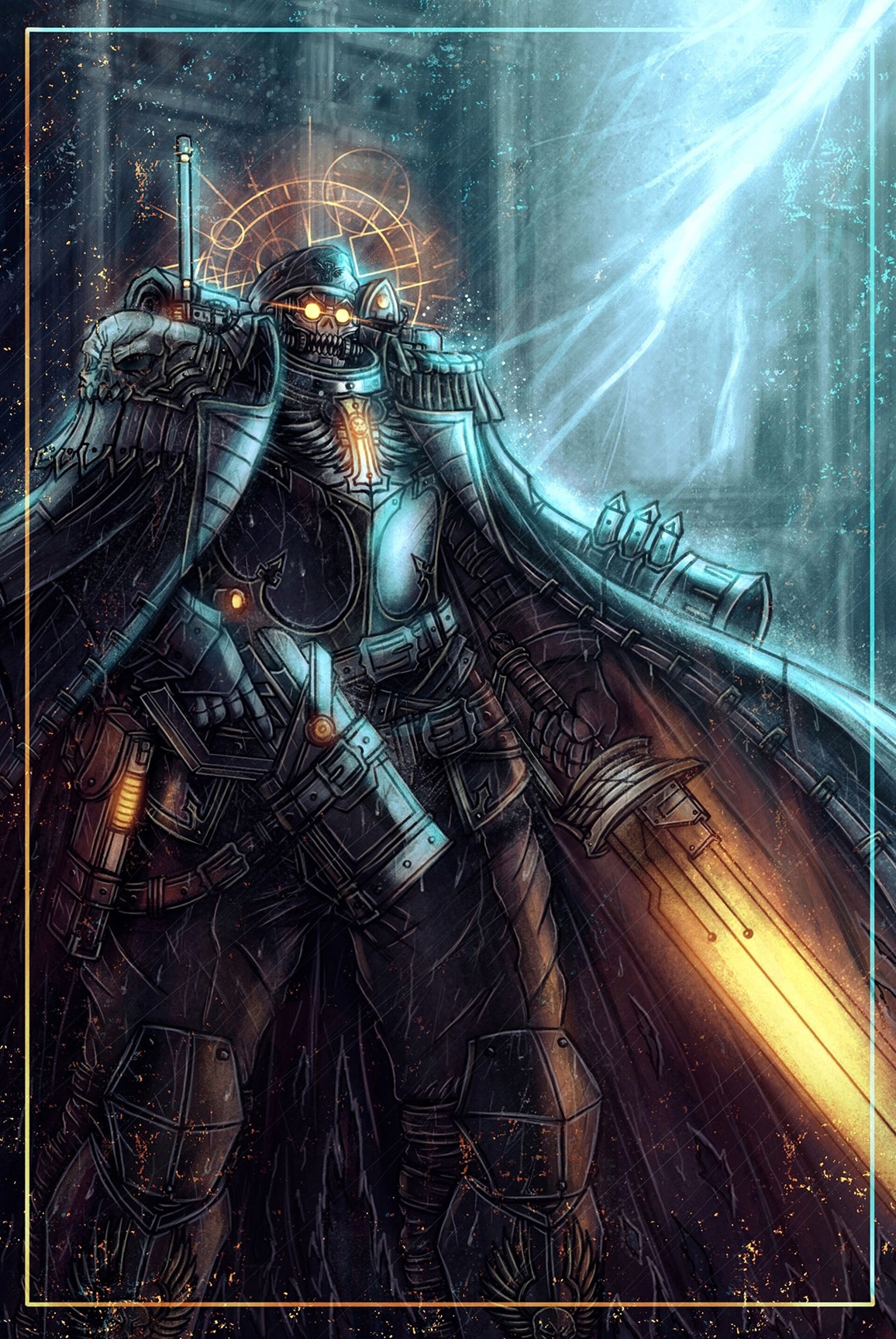 Tempestus Scions Inquisitor Artwork