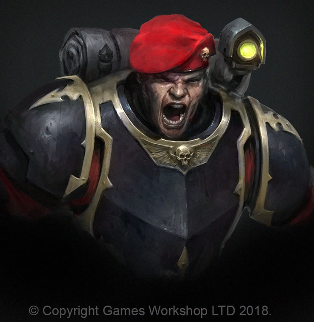 Tempestus Scions Warhammer Artwork