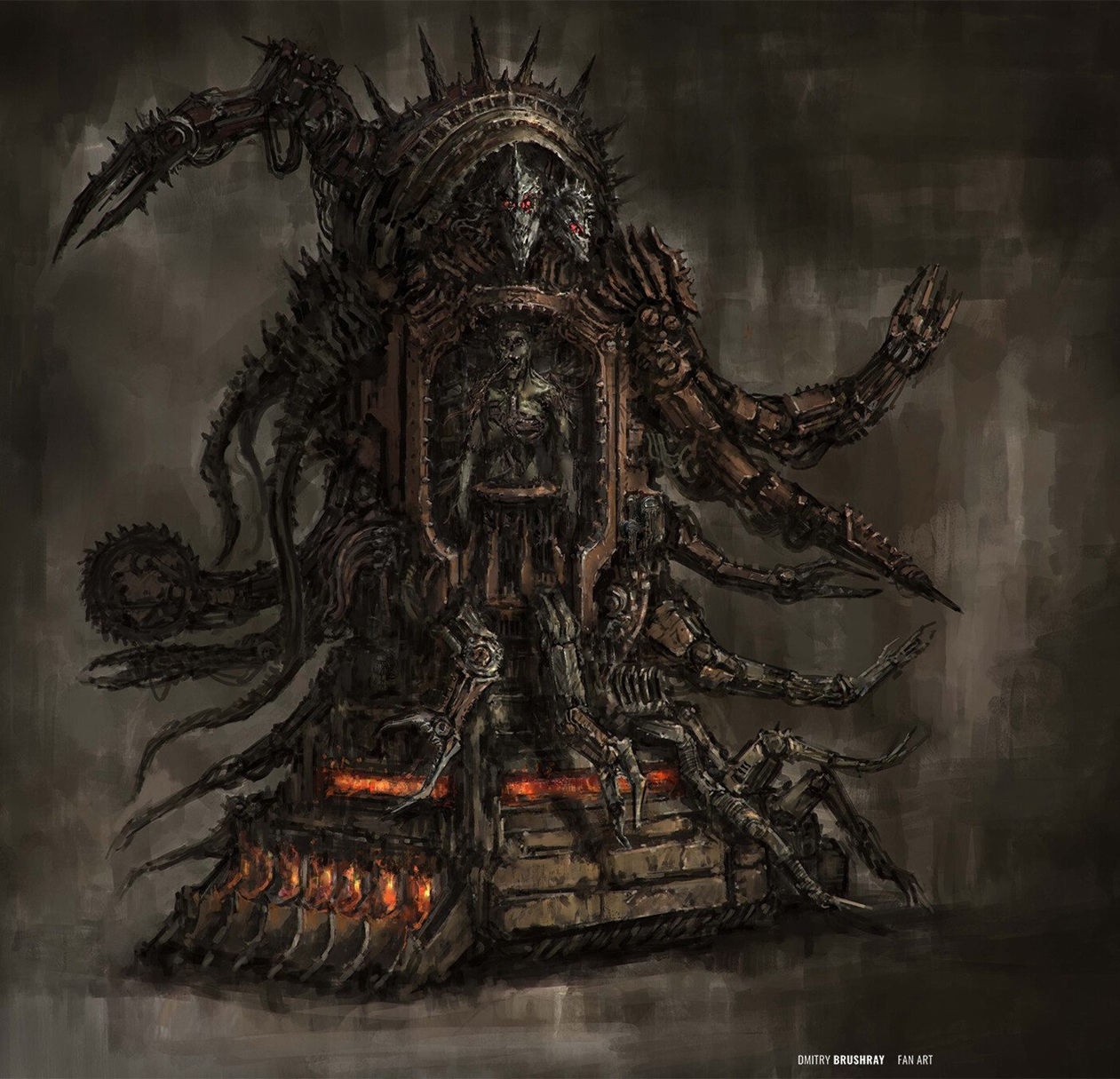 Therazka, Dark Mechanicum Artwork