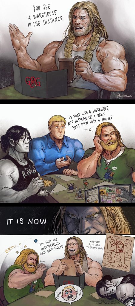 Only Guilliman would wear a collared shirt to a D&D session