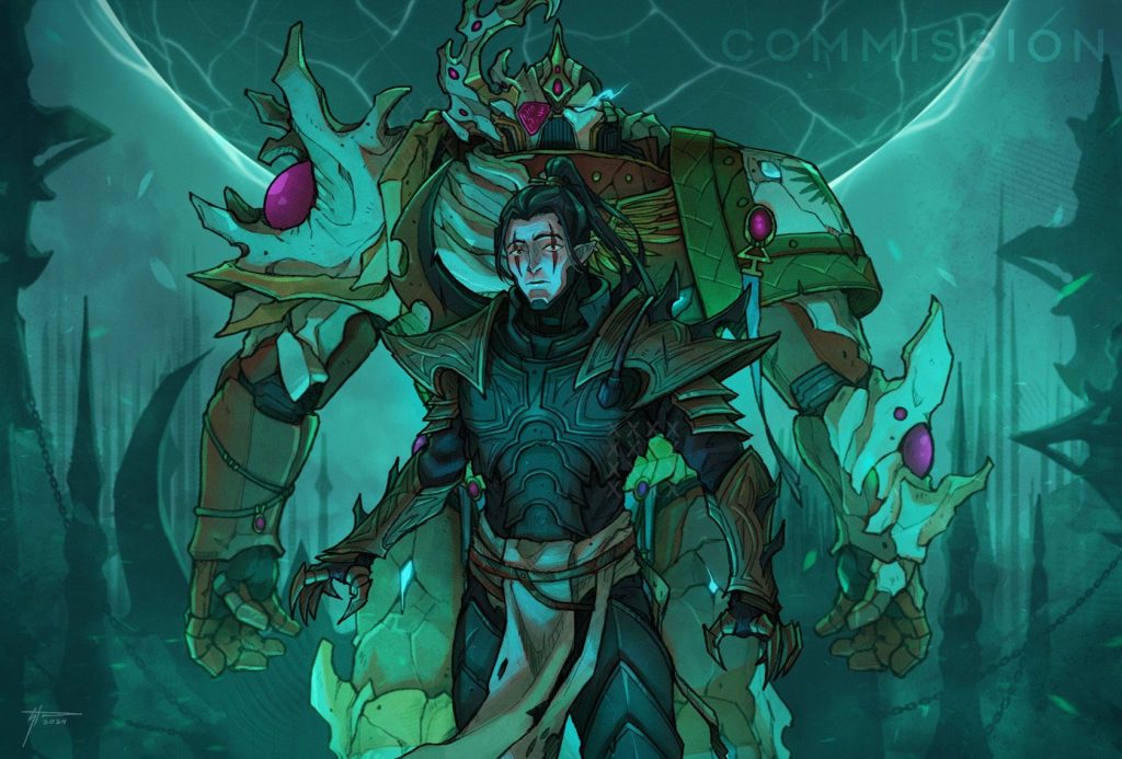 Drukhari in Commorragh Artwork