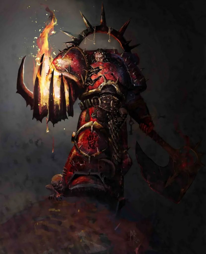 Huron Blackheart Warhammer Art