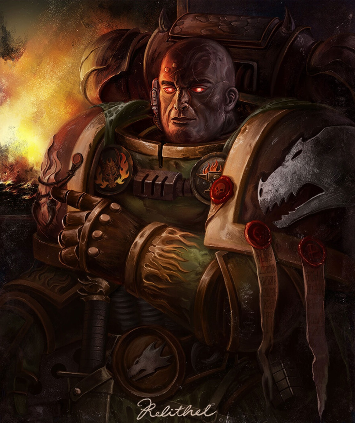 Salamander Warhammer Artwork Salamander Warhammer Artwork