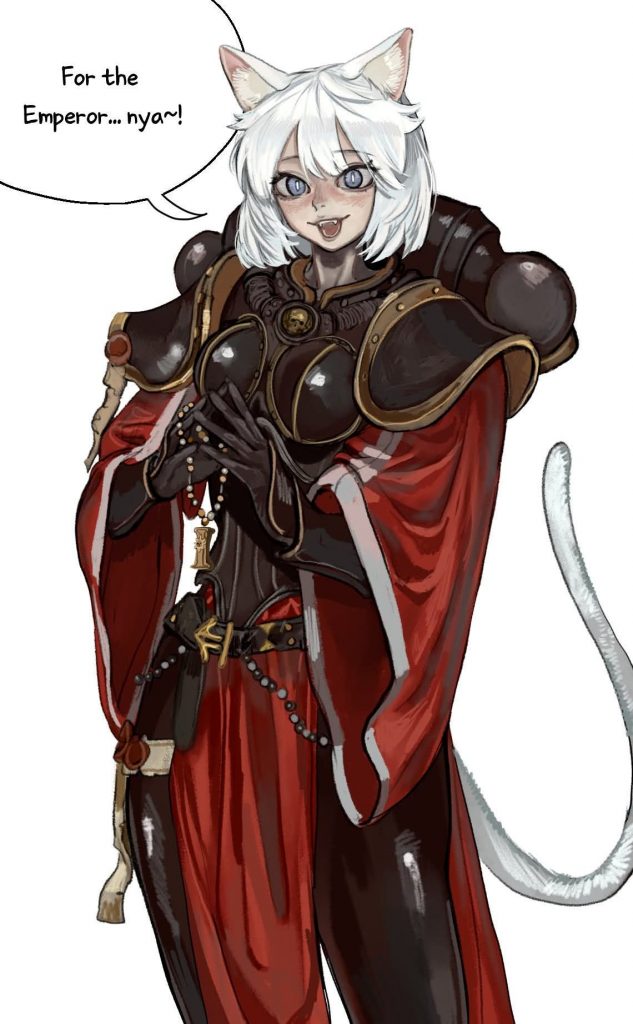 Adepta Sororitas cat girl