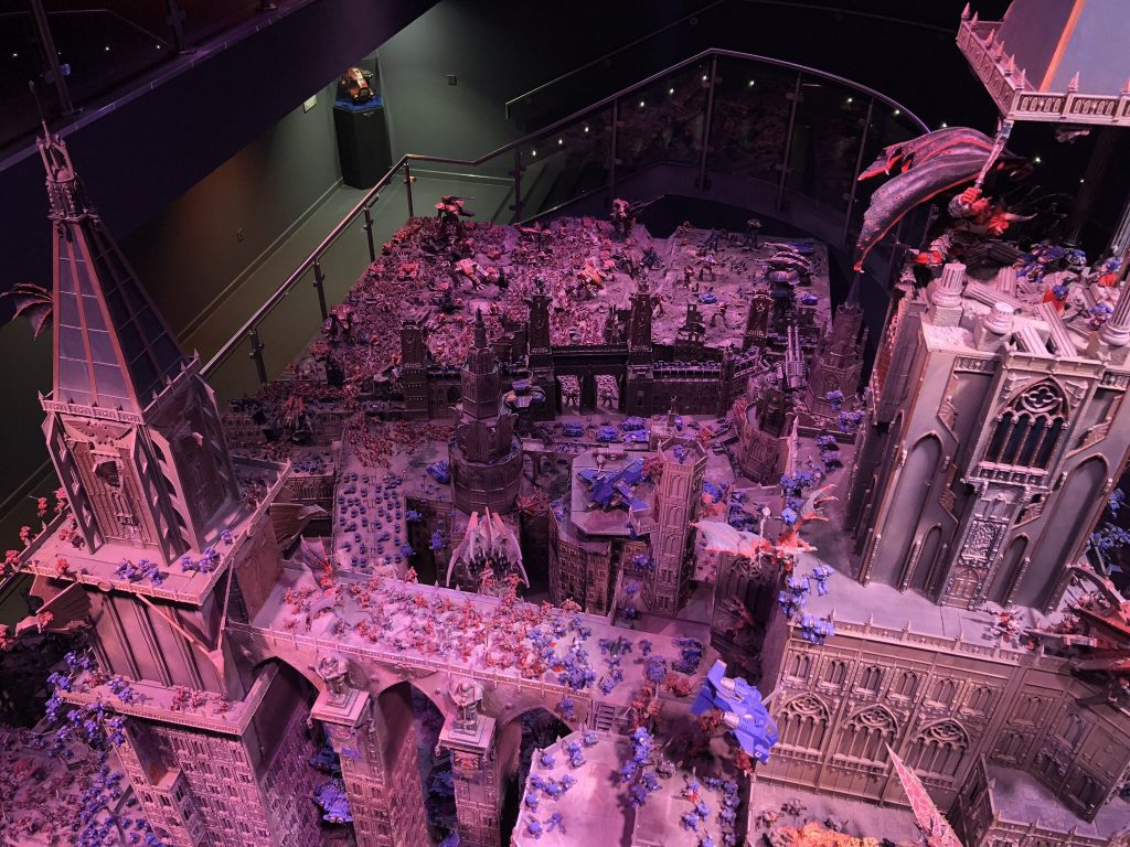 Battle of Angelus Prime Warhammer 40k diorama