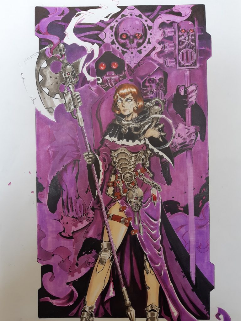 Adeptus Mechanicus in Purple