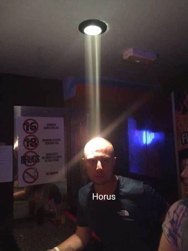 Horus you really think he knows the light?