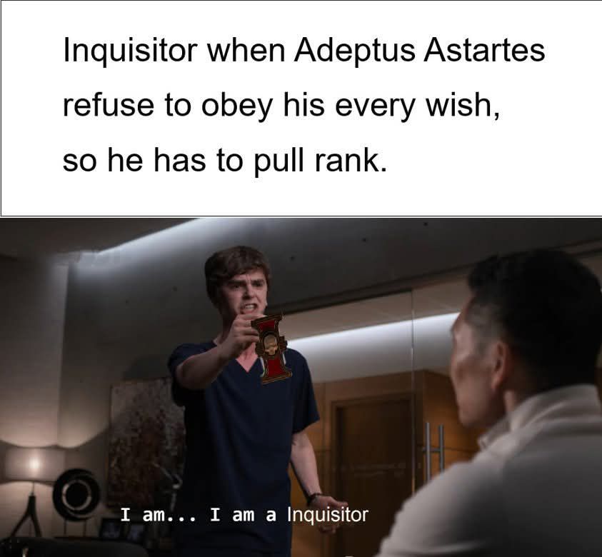 I am a Inquisitor authortie
