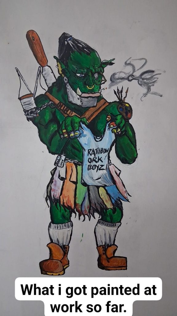 What I got Painted at Work so far