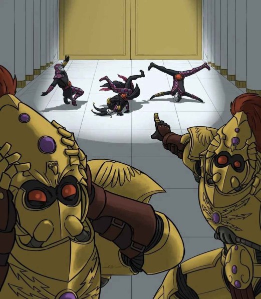 What are they doing?!