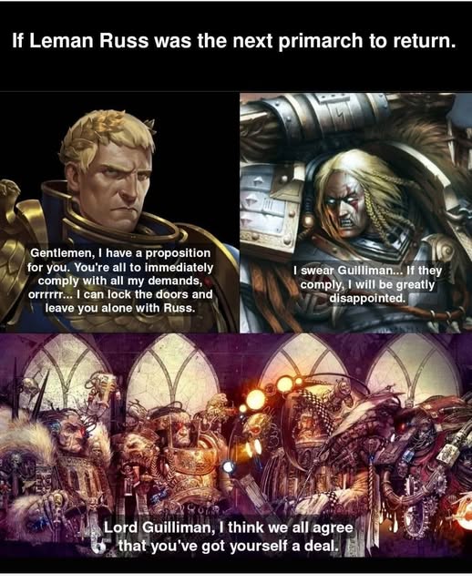If Leman Russ was the next Primarch to return