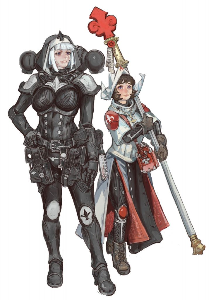 Sister of Battle With Little Sister