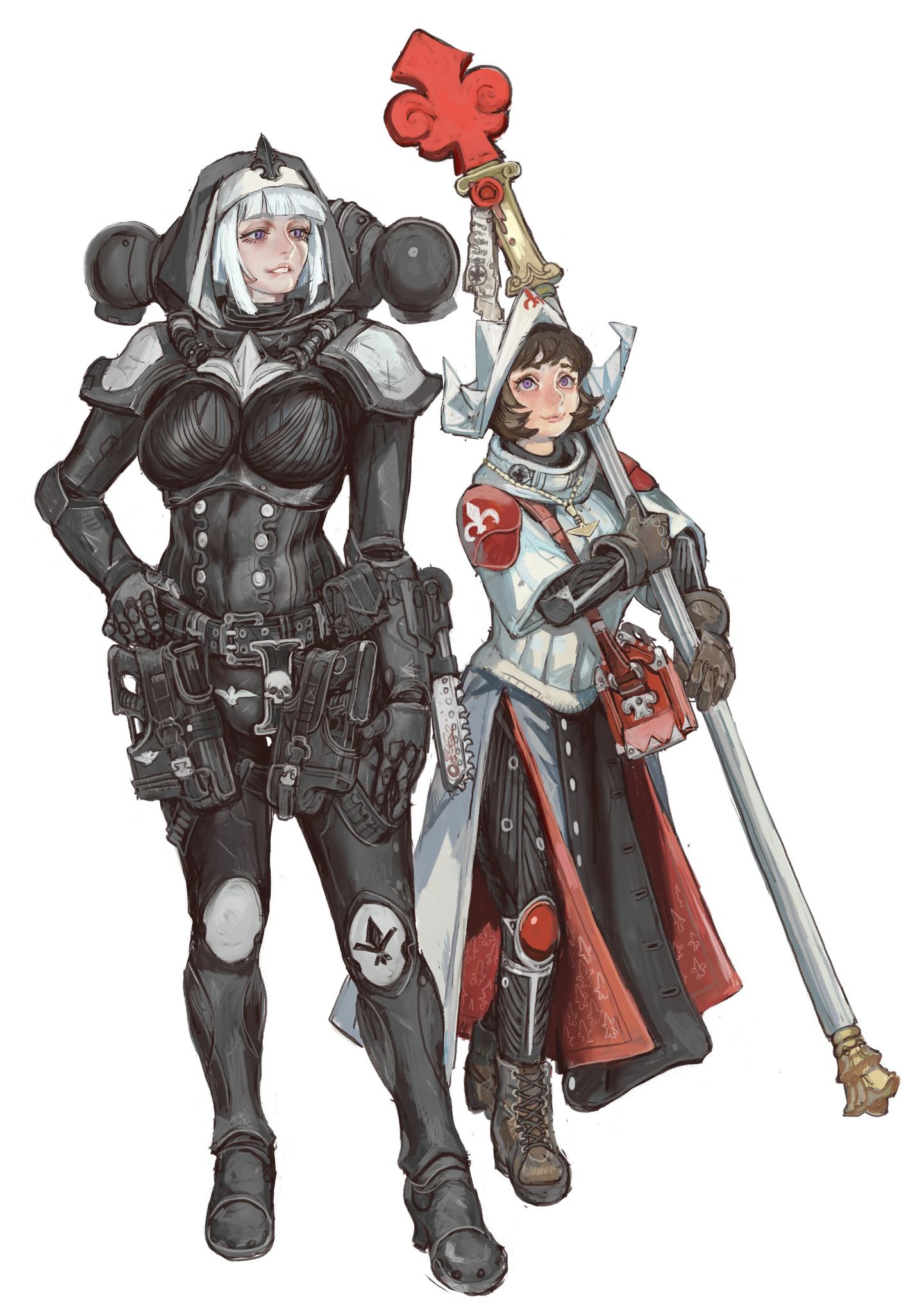 Sister of Battle With Little Sister