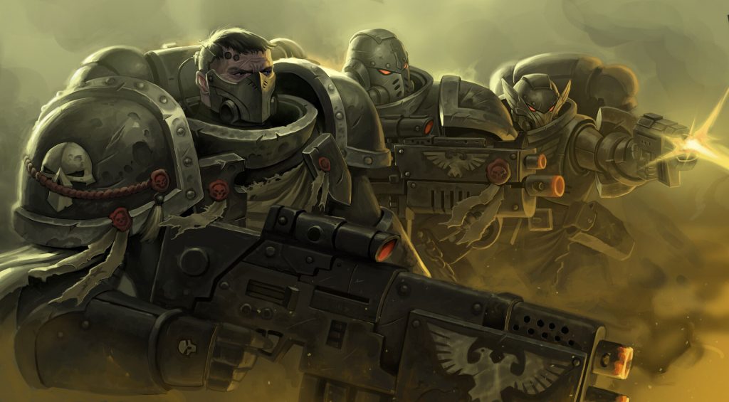 Space Marine Fantastic Art