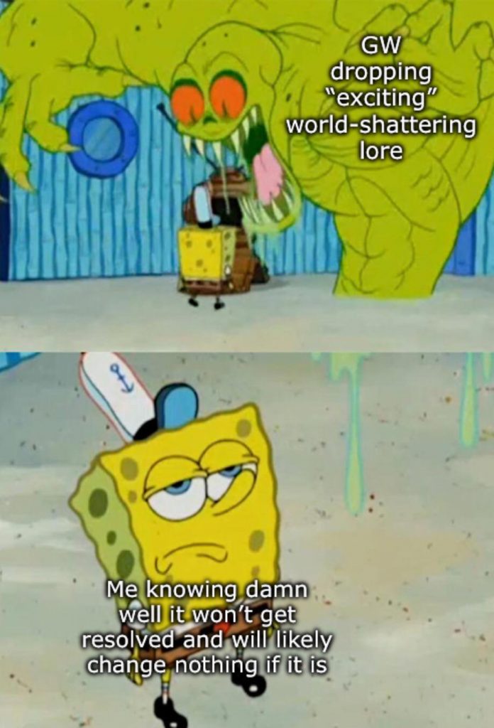 Remember, nothing ever happens