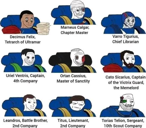 Cool Looking Warhammer Meme