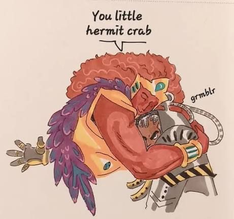 You little hermit crab