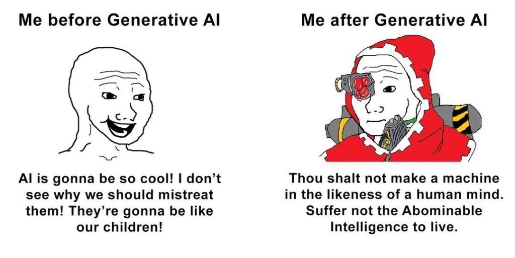 Me Before and after Generative AI
