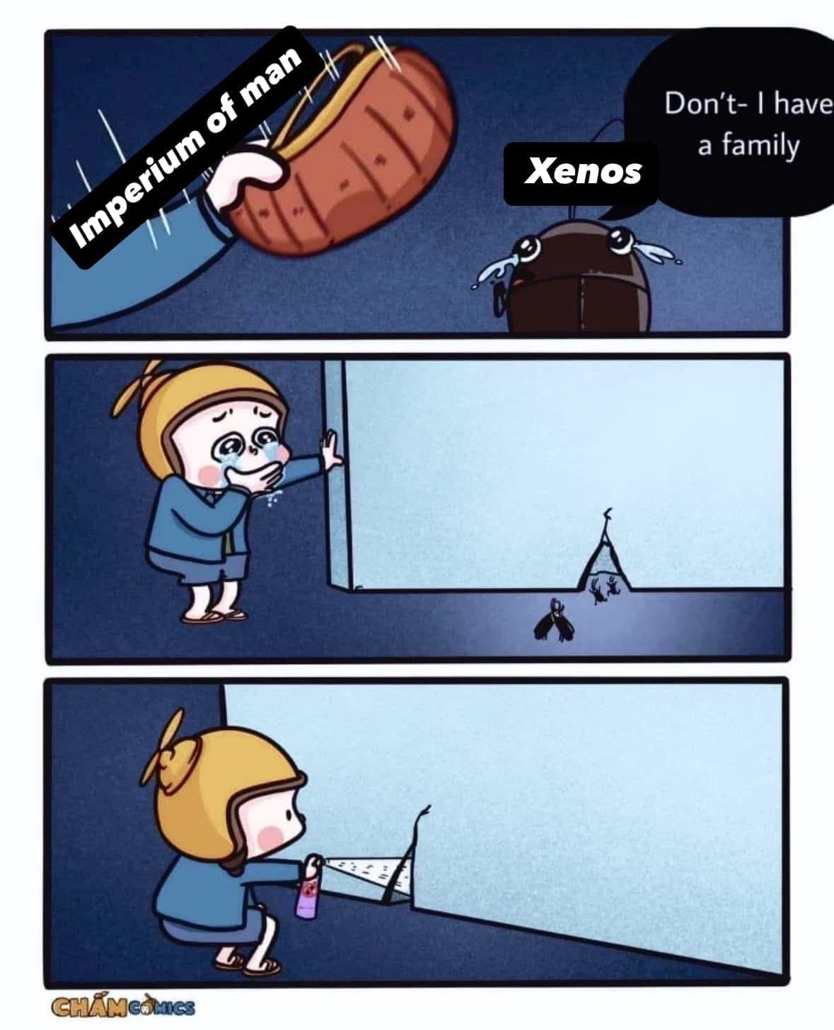 In His name let none survive!