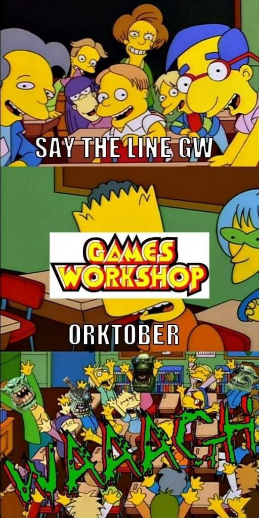 Say the line, GW
