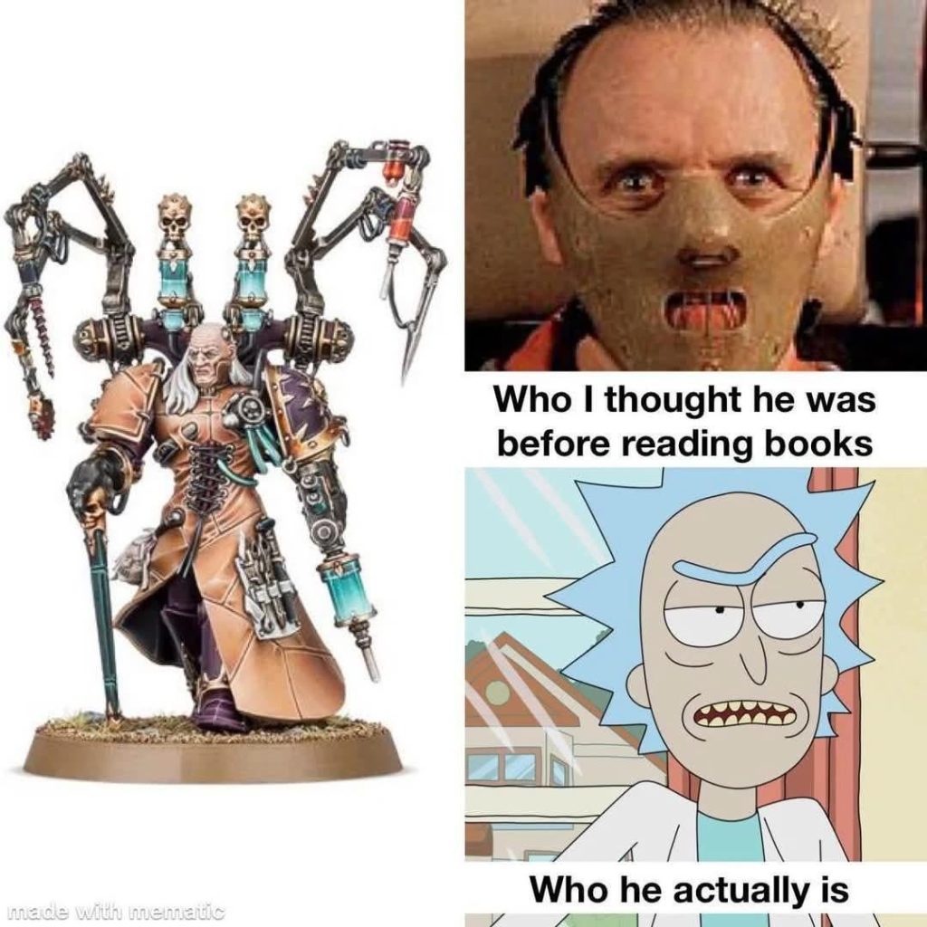 Who I thought he was before the books
