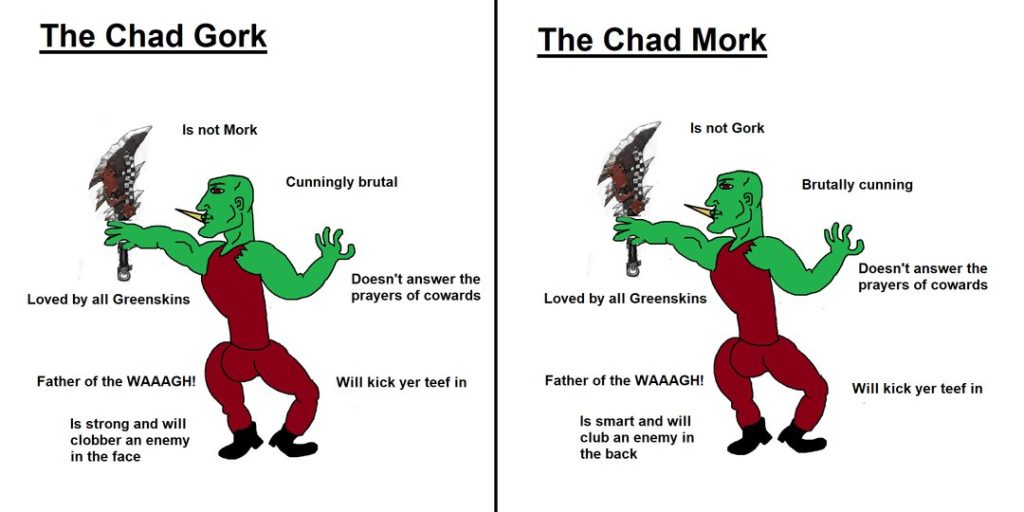 The Chad Gork vs. The Chad Mork