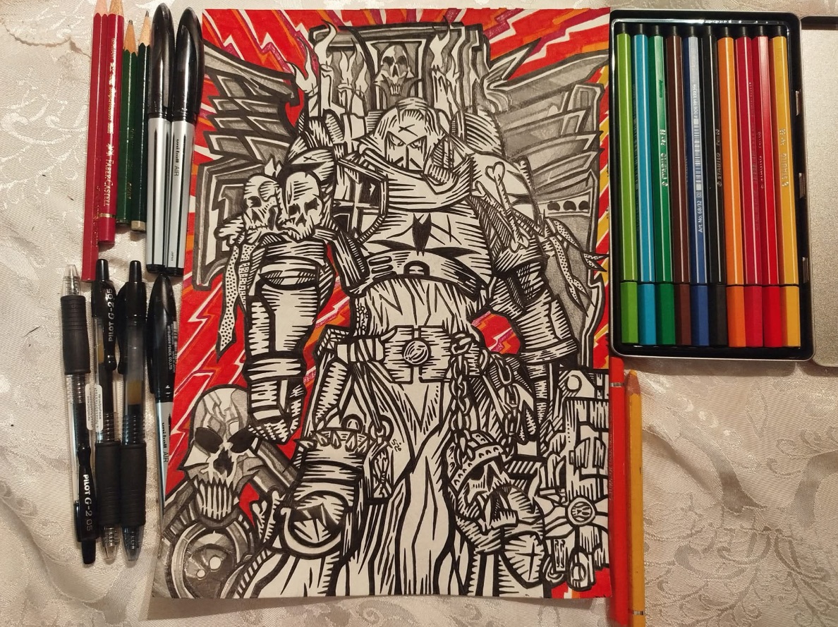 Space Marine Amazing Artwork