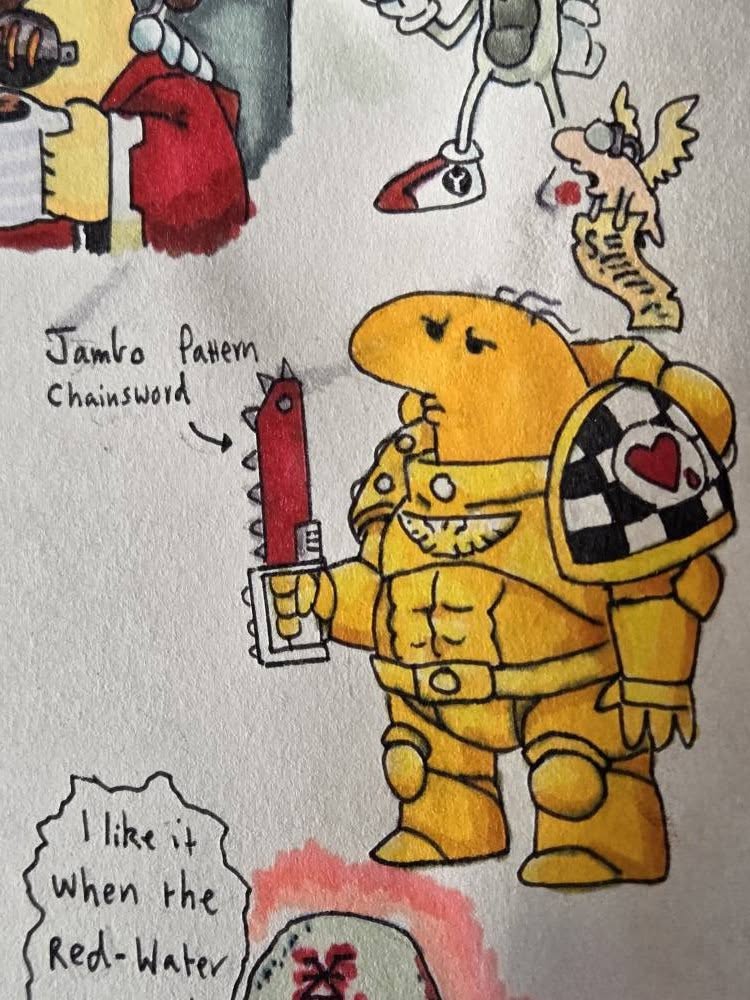 Lamenter Cartoon Style