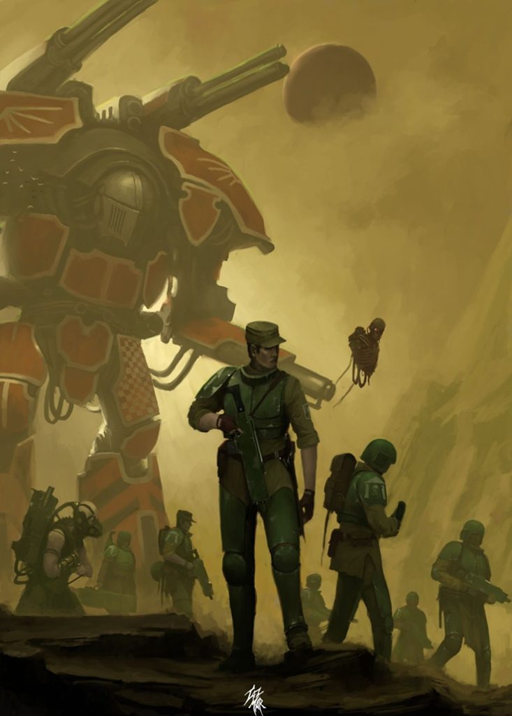 Cadians and Warlord Titan