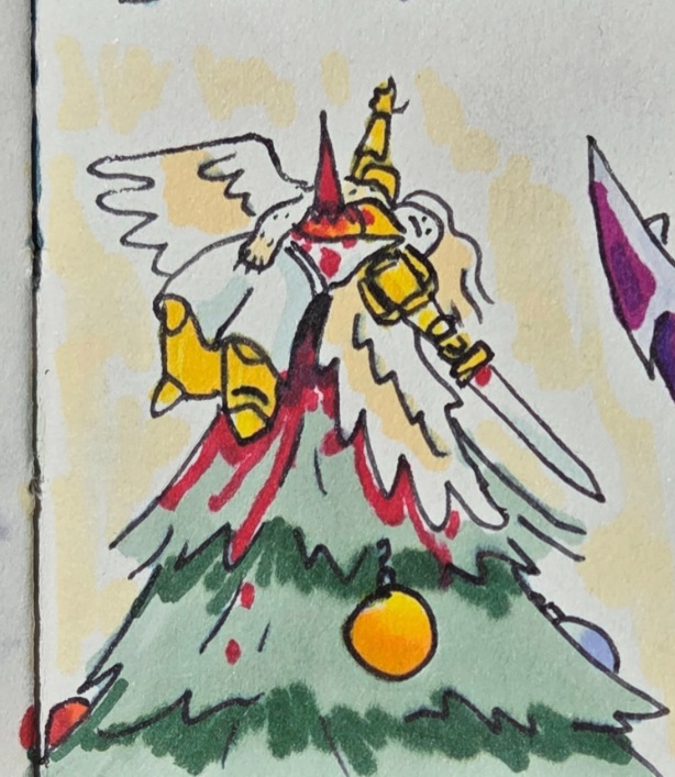 It hurts… it hurts fnking so much…Christmas Warhammer 40k