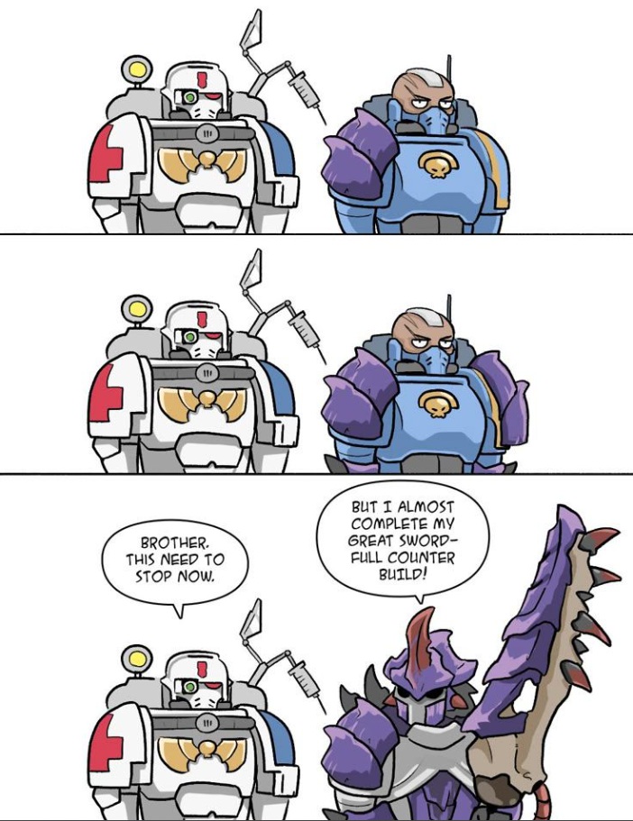 Funny Warhammer 40k Comic