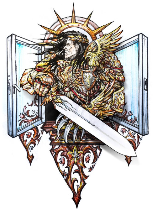 Emperor of Mankind Fantastic Artwork