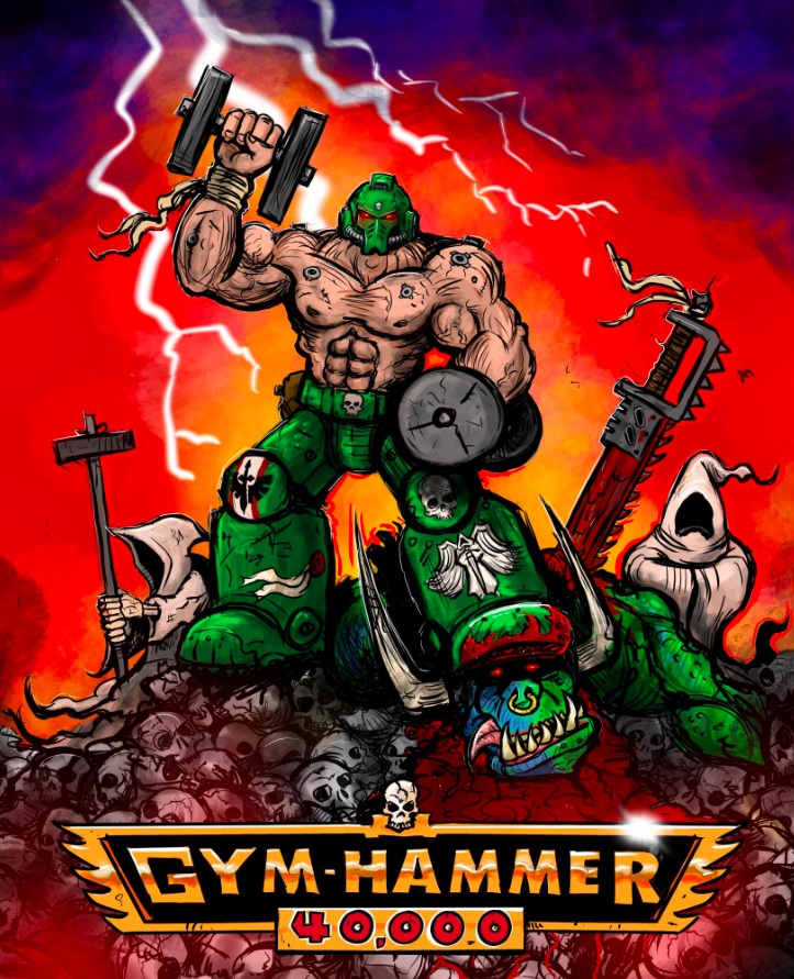 Gym-Hammer Warhammer 40k Art